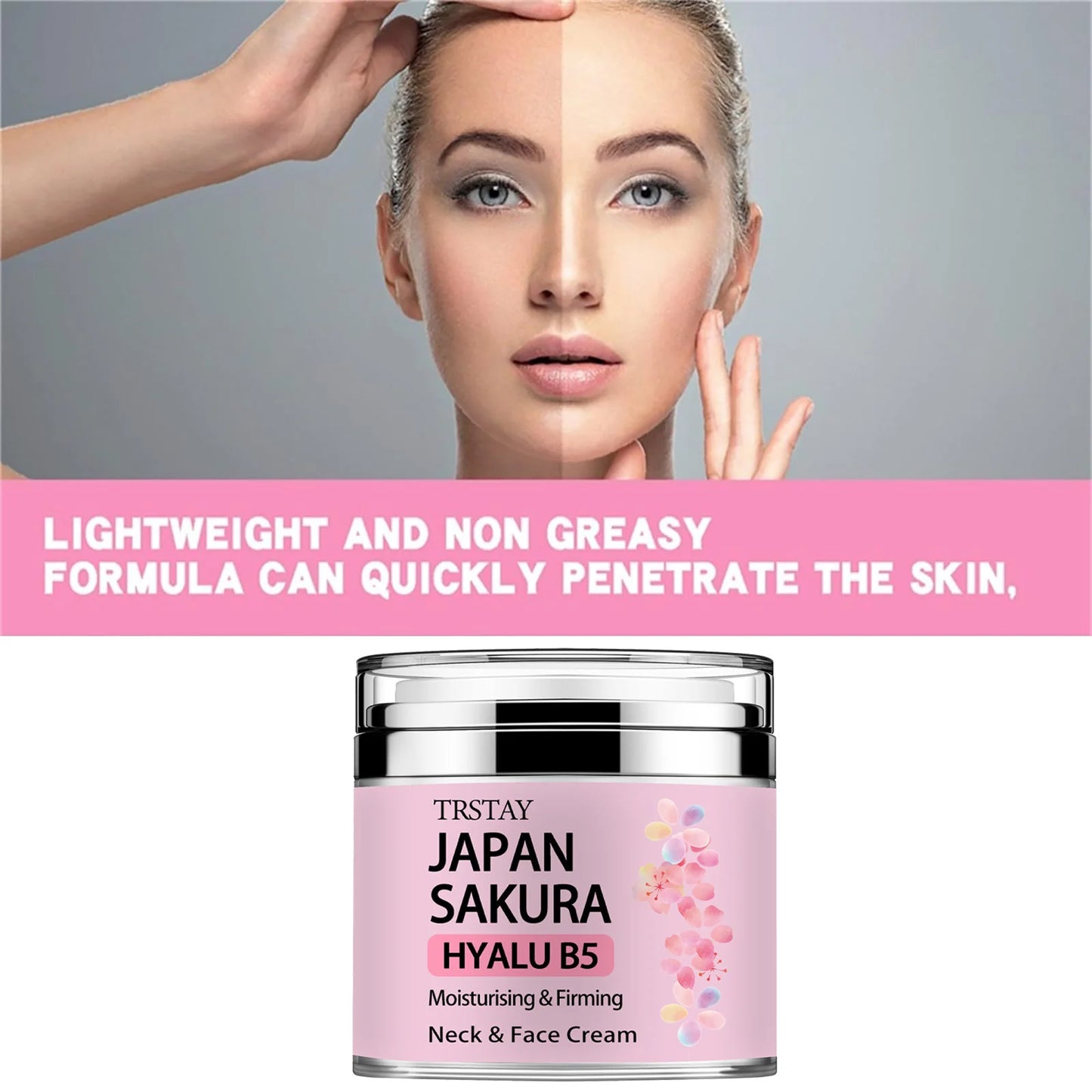 TRSTAY Japan Sakura Essence Cream