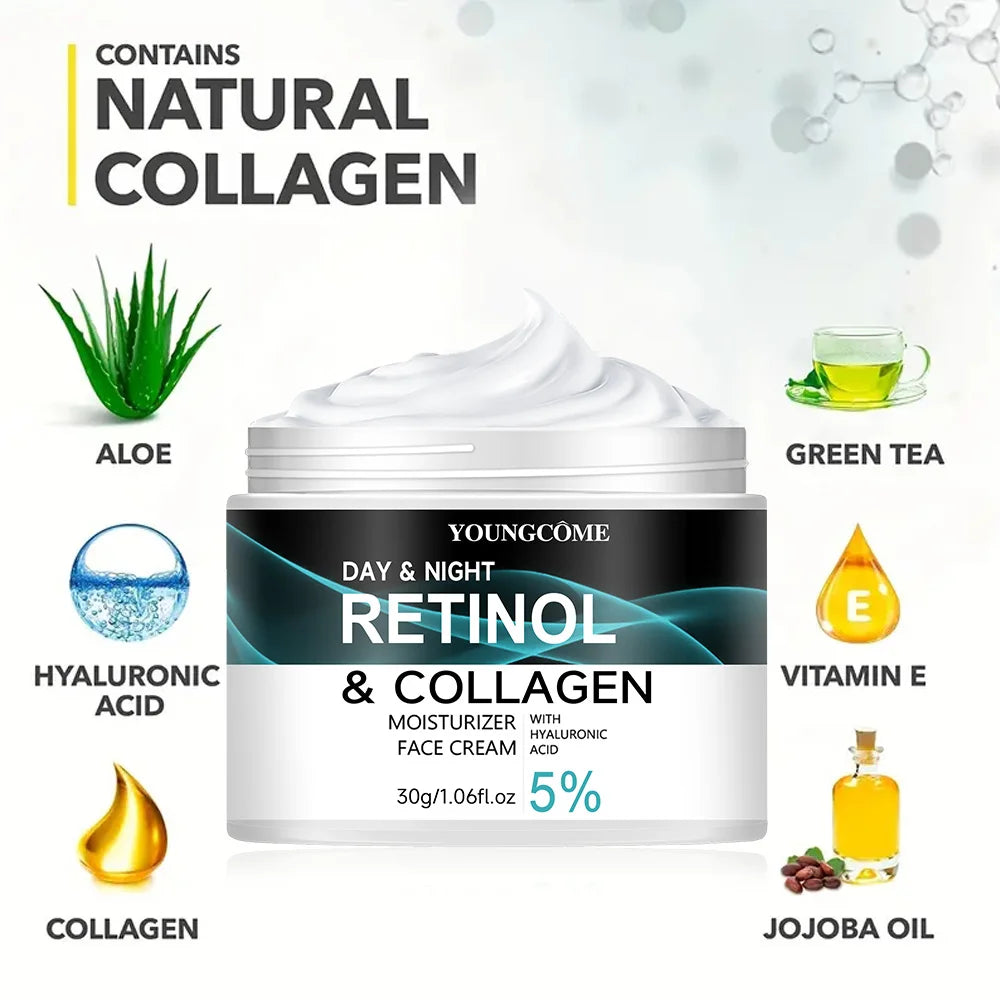 YOUNGCOME Retinol Cream - Promotes Skin Elasticity and Luster Nourishing