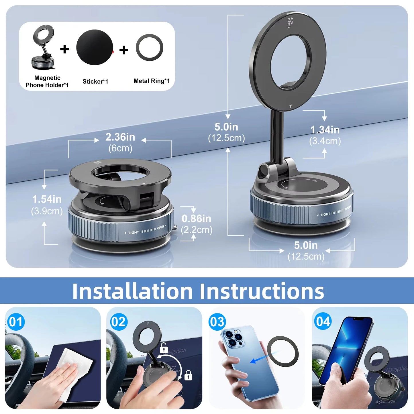 Car Phone Magnetic Stand